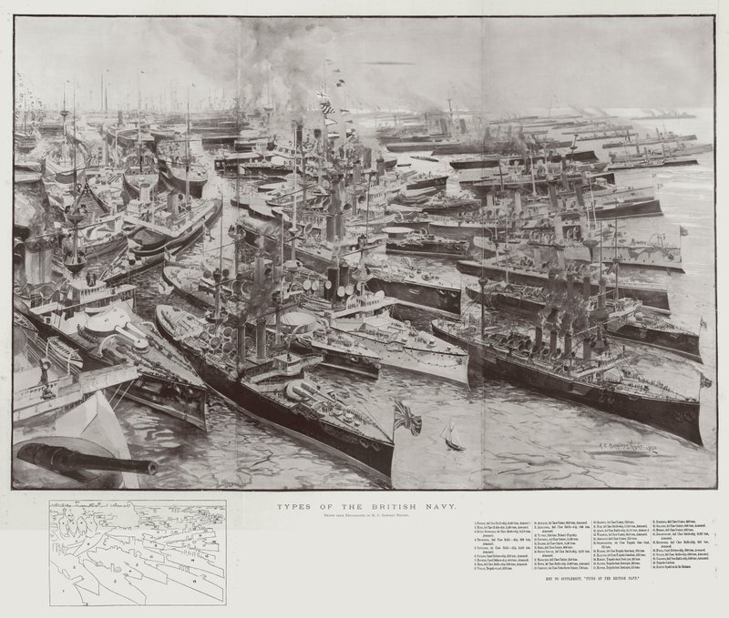 Types de la marine britannique - Henry Charles Seppings Wright