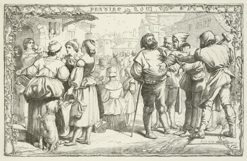 Illustration pour Le Voyage du pèlerin par John Bunyan - Henry Courtney Selous