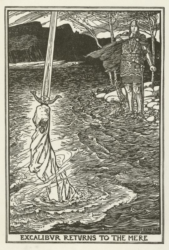 Excalibur retourne au lac - Henry Justice Ford
