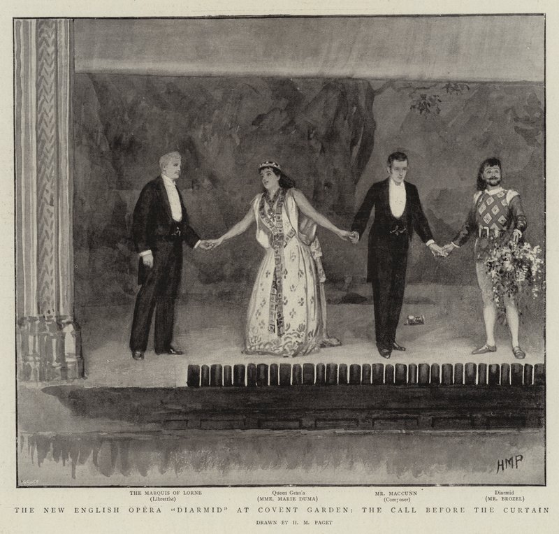 La nouvelle opéra anglaise Diarmid à Covent Garden, l