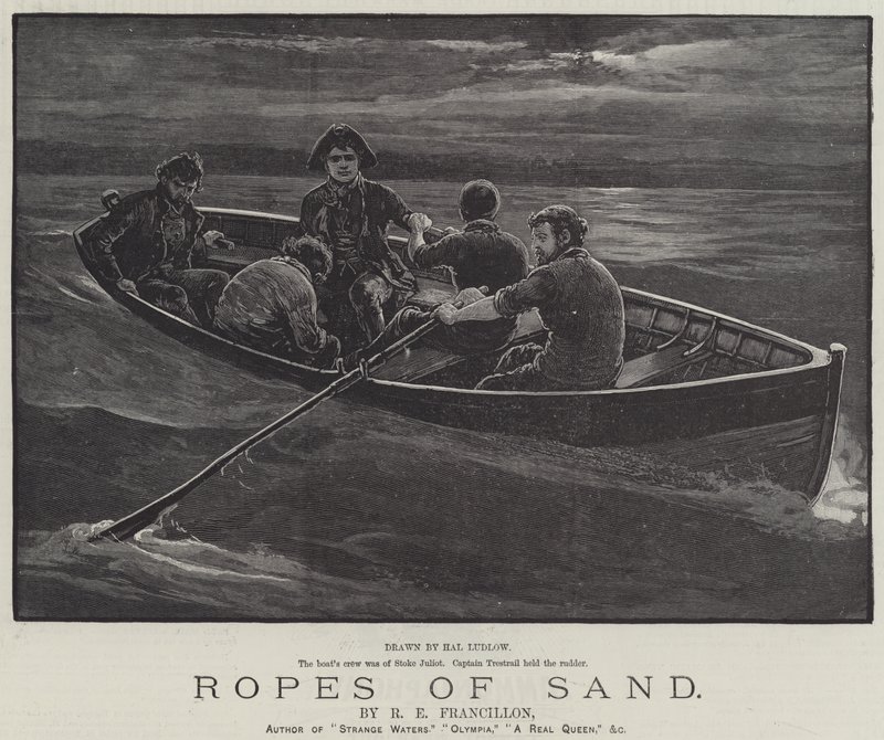 Ropes of Sand, par R E Francillon - Henry Stephen Ludlow