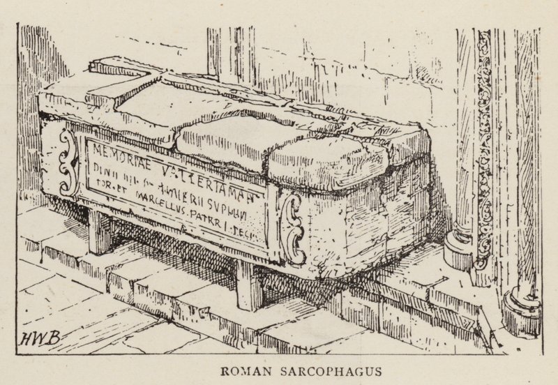 Sarcophage romain - Henry William Brewer