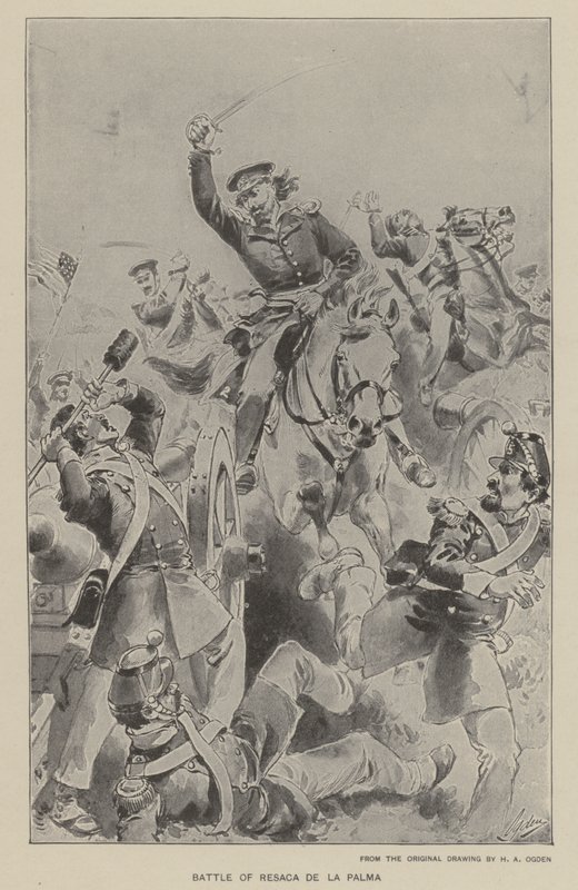 Bataille de Resaca de la Palma - Henry Alexander (after) Ogden