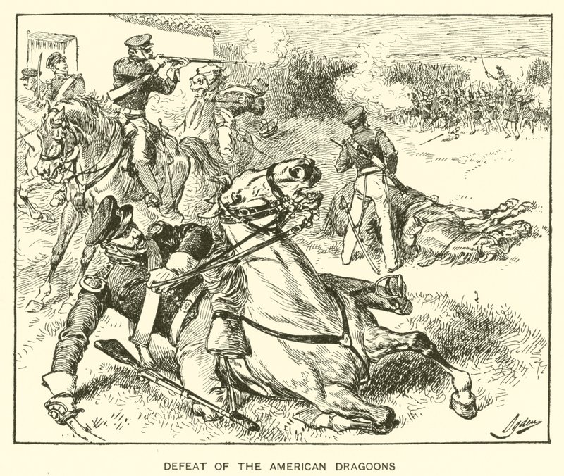 Défaite des dragons américains - Henry Alexander (after) Ogden