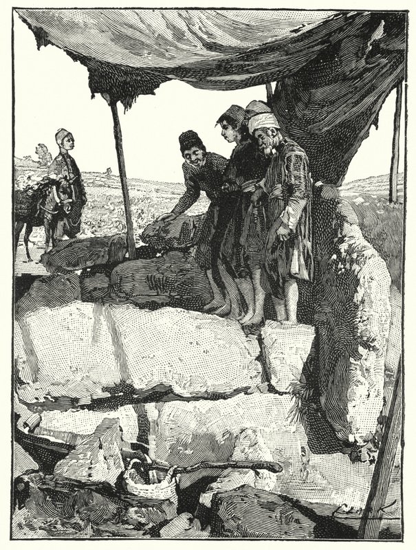 Un pressoir au Liban - Henry Andrew Harper