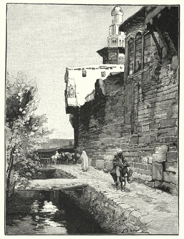 Muraille de la ville de Damas - Henry Andrew Harper