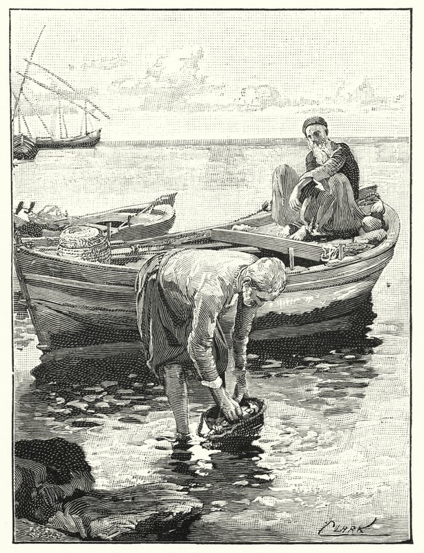 Pêcheurs à la mer de Tibériade - Henry Andrew Harper