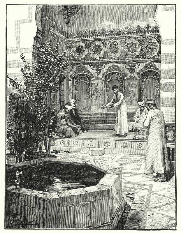 Réception des invités dans un levan, Damas - Henry Andrew Harper