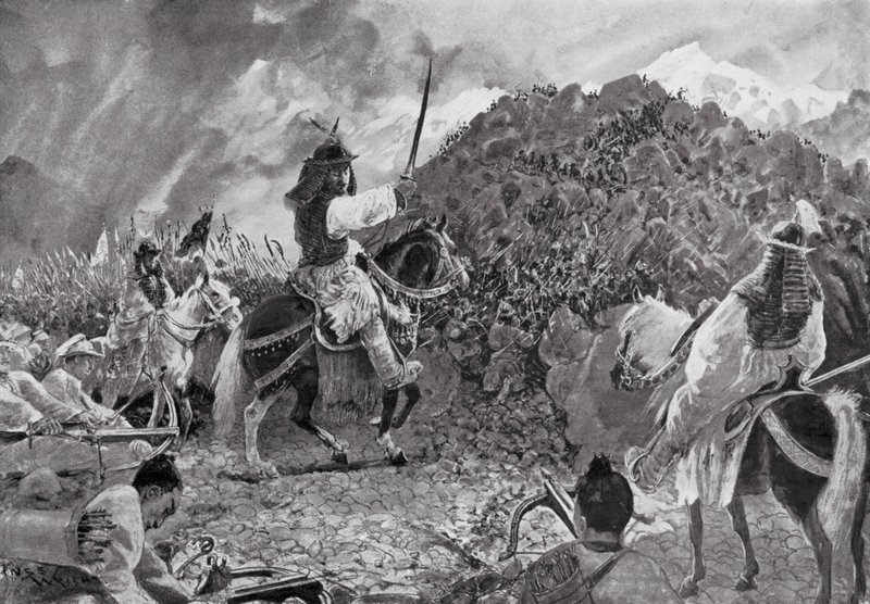Raids sur les tribus sauvages - Henry Charles Seppings Wright