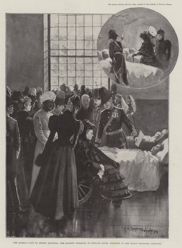 La visite de la reine à l