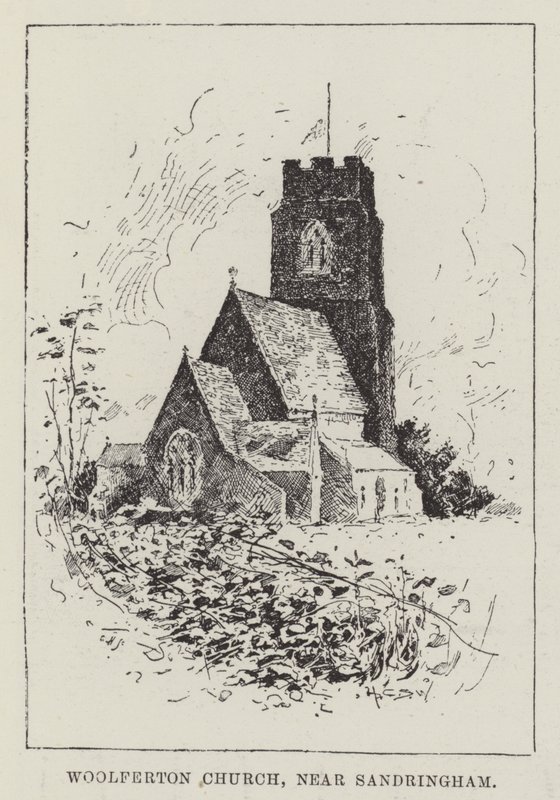 Église de Woolferton, près de Sandringham - Henry Charles Seppings Wright
