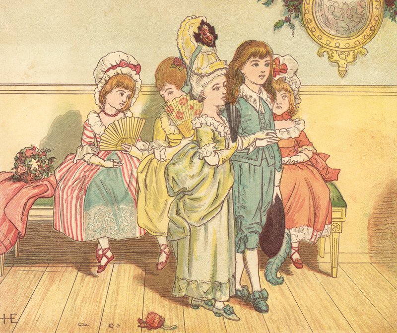 Gens à la mode (lithographie en couleur) - Henry Hetherington Emmerson