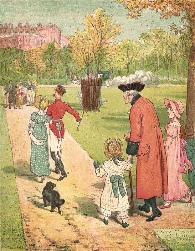 Courir pour voir la Princesse - Henry Hetherington Emmerson