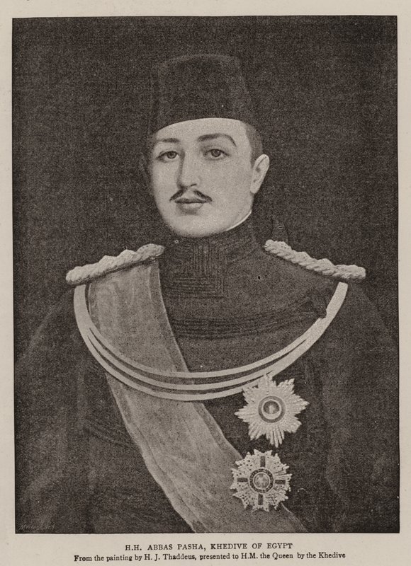 HH Abbas Pacha, Khédive d