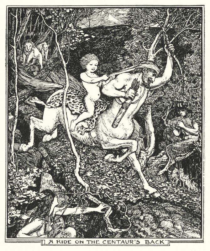 Une balade sur le dos du Centaure - Henry Justice Ford