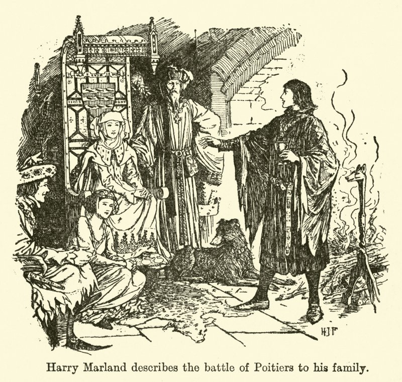 Harry Marland décrit la bataille de Poitiers à sa famille - Henry Justice Ford