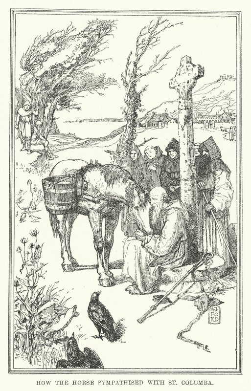 Comment le cheval a sympathisé avec Saint Columba - Henry Justice Ford