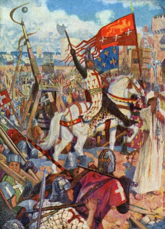 Le roi Richard Ier en Terre Sainte - Henry Justice Ford