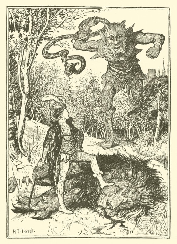 Prince Vivien et Princesse Placida - Henry Justice Ford