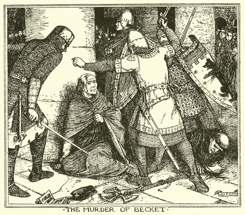 Le meurtre de Becket - Henry Justice Ford