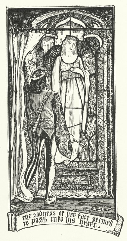 La tristesse de son visage semblait passer dans son cœur - Henry Justice Ford
