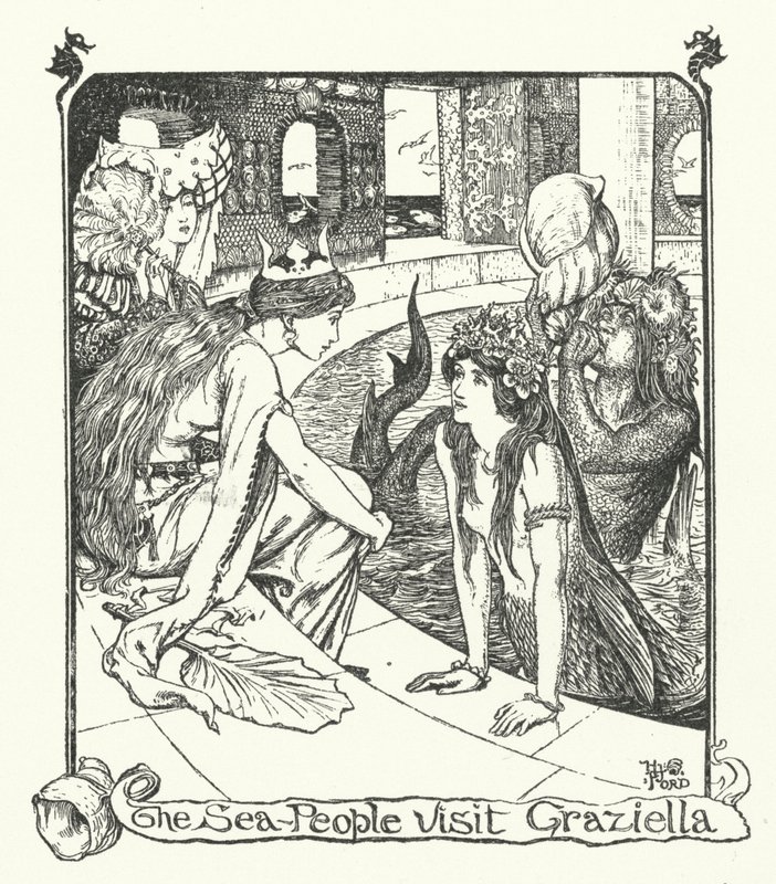 Les gens de la mer visitent Graziella - Henry Justice Ford