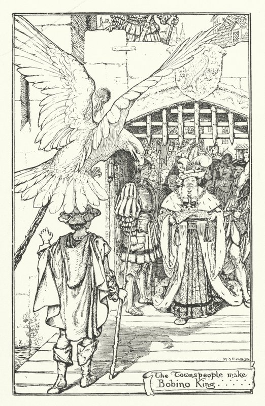 Les habitants font de Bobino un roi - Henry Justice Ford