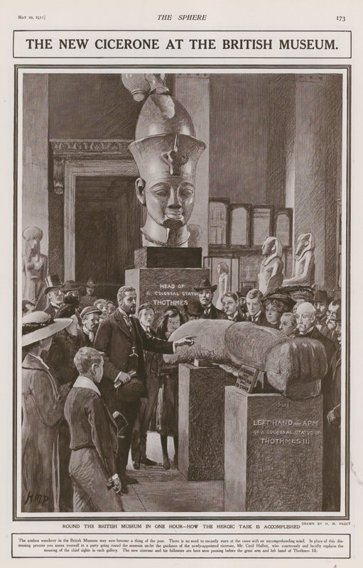Le nouveau Cicérone au British Museum - Henry Marriott Paget