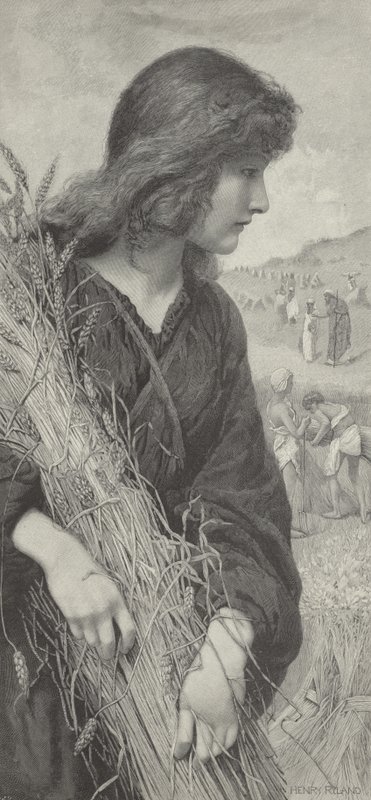 Ruth - par Henry Ryland - Henry Ryland