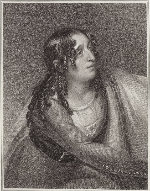 Miss Duncan dans le rôle de Florence dans The Curfew - Henry Singleton
