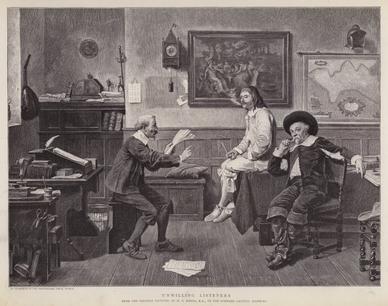Auditeurs réticents - Henry Stacey (after) Marks