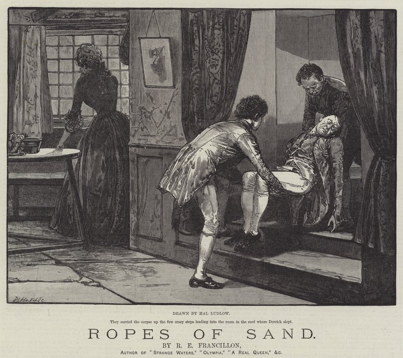 Cordes de sable, par R E Francillon - Henry Stephen Ludlow