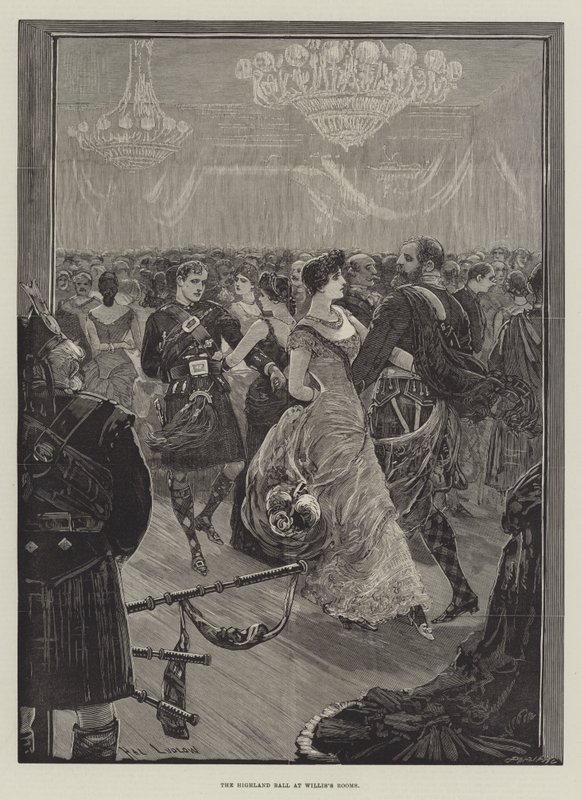 Le bal des Highlands à Willis