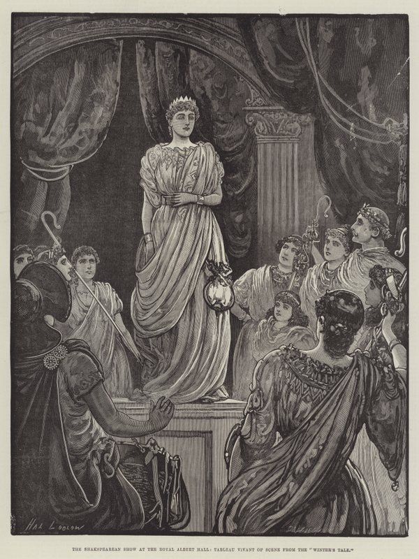 Le Spectacle Shakespearien au Royal Albert Hall, Tableau Vivant d