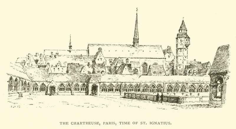La Chartreuse, Paris, époque de Saint Ignace (gravure) - Henry William Brewer