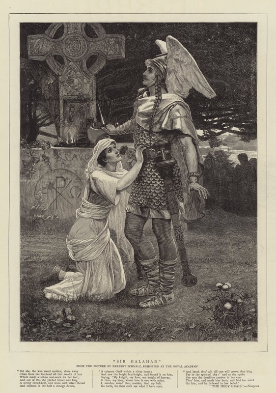 Sir Galahad - Herbert Gustave Schmalz