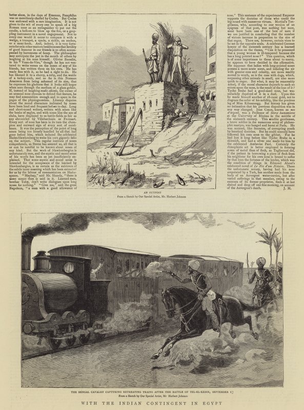 Avec le contingent indien en Égypte - Herbert Johnson