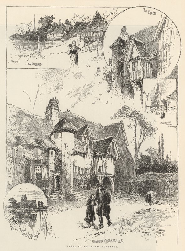 Croquis en vadrouille, Normandie - Herbert Railton