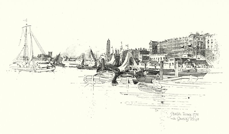 Terrasse Adelphi, Londres - Herbert (after) Railton