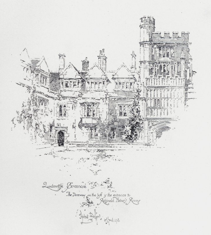 Brasenose College, Oxford, montrant l
