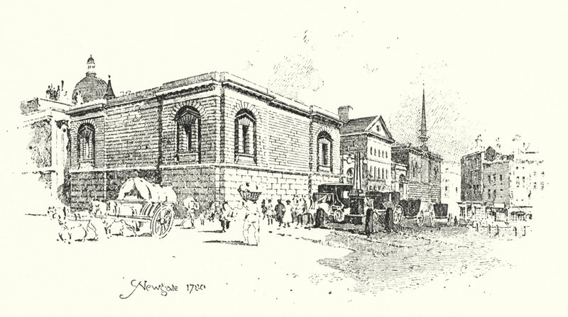 Newgate, Londres - Herbert (after) Railton