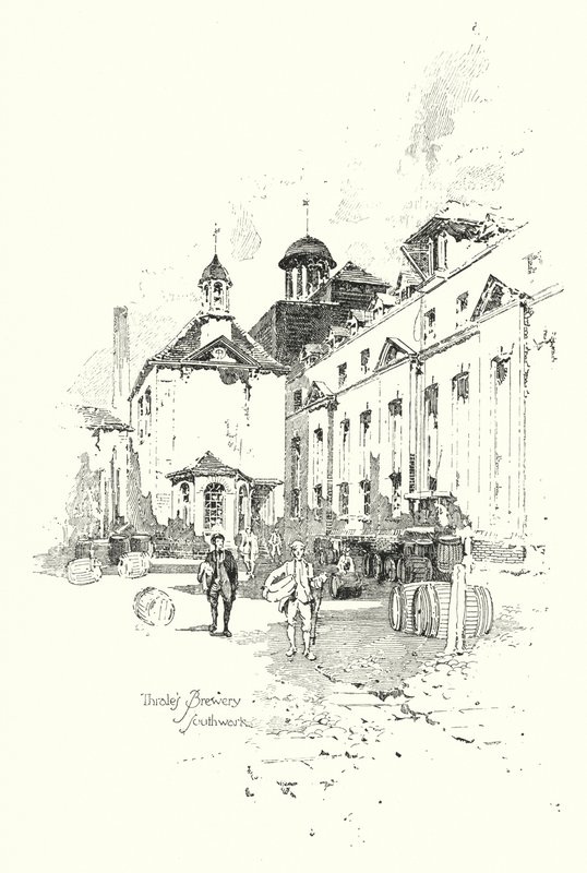 Brasserie de Thrale, Southwark, Londres - Herbert (after) Railton