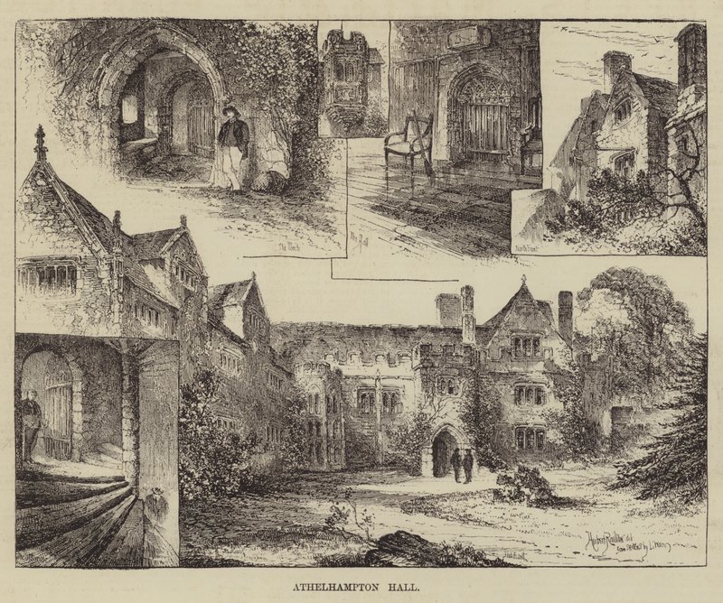 Athelhampton Hall - Herbert Railton