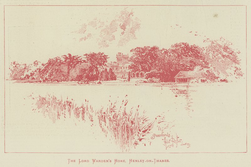 La maison du Lord Warden, Henley-on-Thames - Herbert Railton