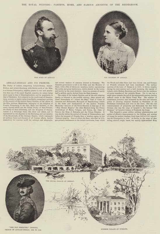 Le mariage royal, parents, maison et ancêtre célèbre du marié - Herbert Railton