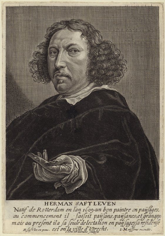 Portrait de Herman Saftleven le Jeune - Herman the Younger Saftleven