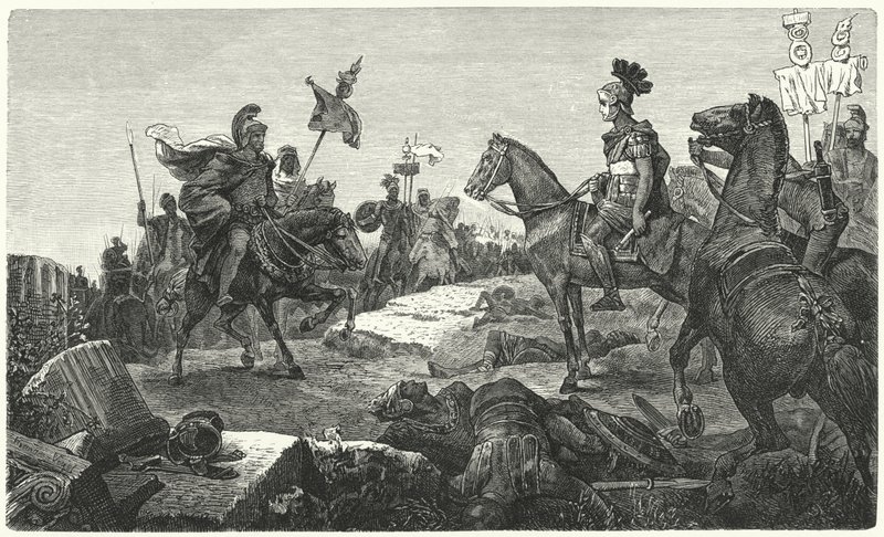 La rencontre entre Scipion l