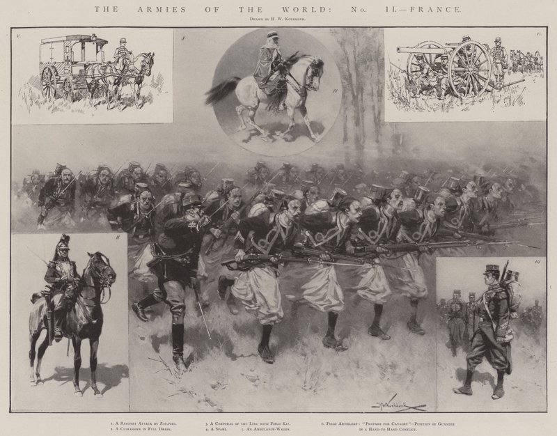 Les armées du monde, France - Hermanus Willem Koekkoek