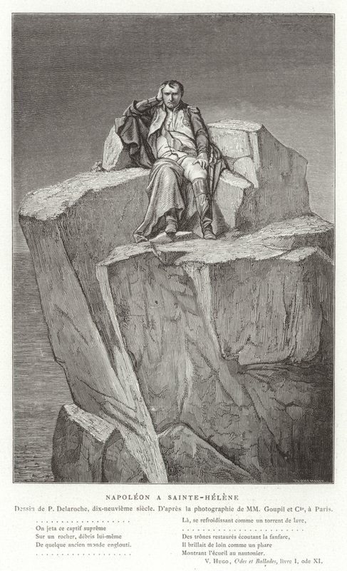 Napoléon à Sainte-Hélène - Hippolyte Delaroche