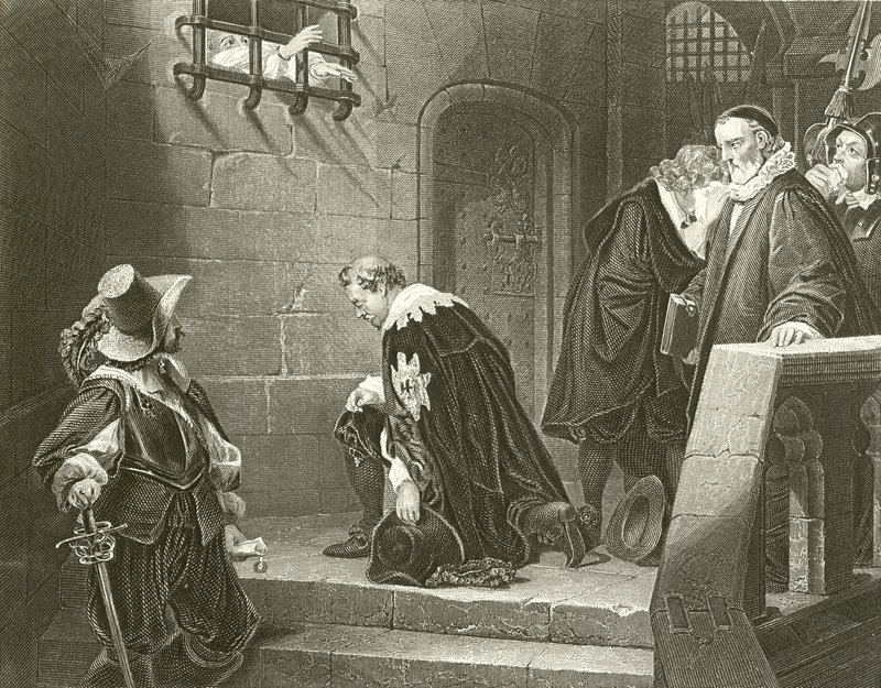 Le comte de Strafford allant à l